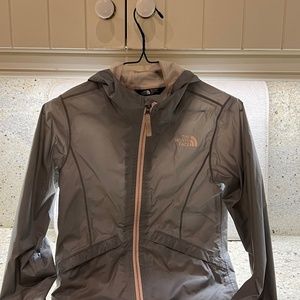 North Face rain coat for girl